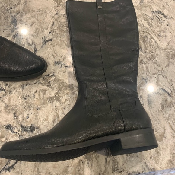 CK Black leather boots 7 - Picture 4 of 5